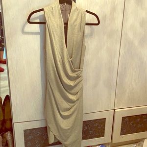 Gold Shimmer dress. Size medium. Brand new